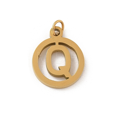 304 Stainless Steel Charms
with Jump Ring LS-STAS-R001-02G-Q-1