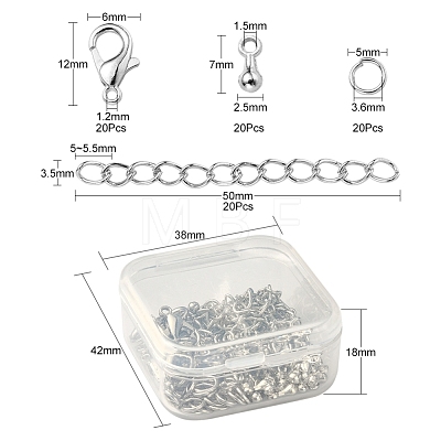 DIY End Chain Making Kit DIY-YW0005-55P-1