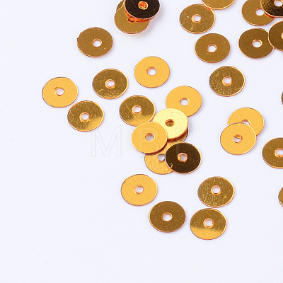 Ornament Accessories Plastic Paillette Beads LS-PVC-R014-6mm-265-1