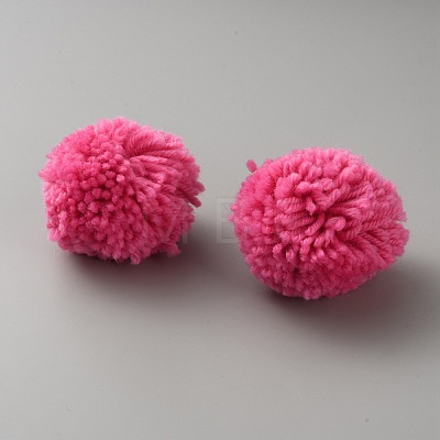 Woolen Yarn Pom Pom Ball DIY-WH20007-260D-1