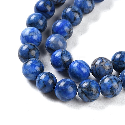 Natural Turquoise Dyed Beads Strands TURQ-U001-02A-1