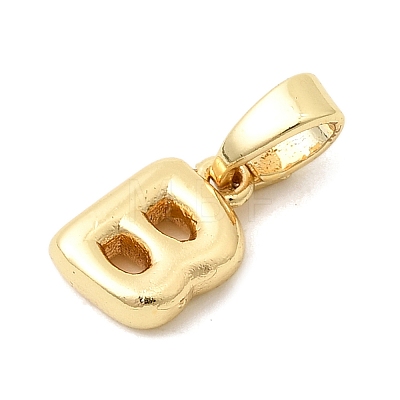 Brass Letter Charms KK-G554-22G-B-1