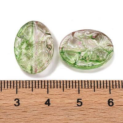 555Pcs Transparent Two Tone Acrylic Beads MACR-K359-25C-1