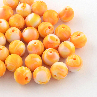 Opaque Acrylic Beads SACR-R853-14mm-M-1