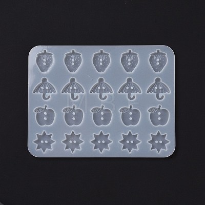 DIY Button Silicone Molds DIY-K058-18-1