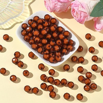 Transparent Acrylic Beads TACR-S086-12mm-17-1