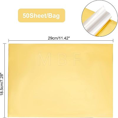 A4 Hot Foil Stamping Paper DIY-WH0193-03A-1