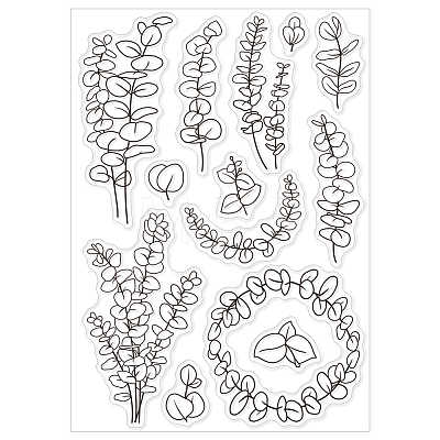 Custom PVC Plastic Clear Stamps DIY-WH0618-0187-1