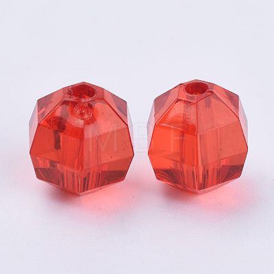 Transparent Acrylic Beads LS-TACR-Q256-8mm-V12-1