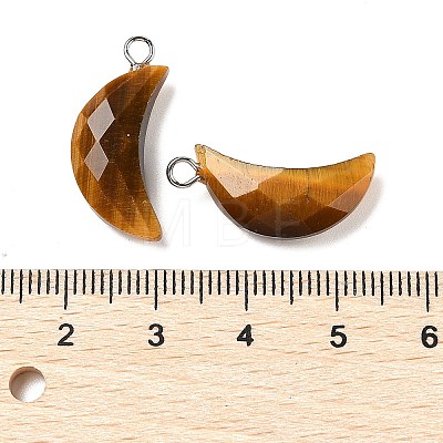 Natural Tiger Eye Pendants G-L614-D05-P04-1