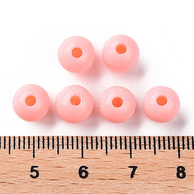 Opaque Acrylic Beads X-MACR-S370-C8mm-A12-1