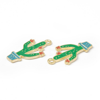 Alloy Enamel Pendants ENAM-G212-08G-03-1