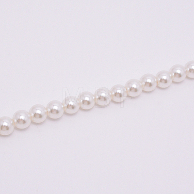White Acrylic Round Beads Bag Handles FIND-TAC0006-21D-01-1