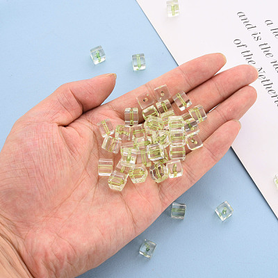 Transparent Acrylic Beads TACR-S154-12A-83-1