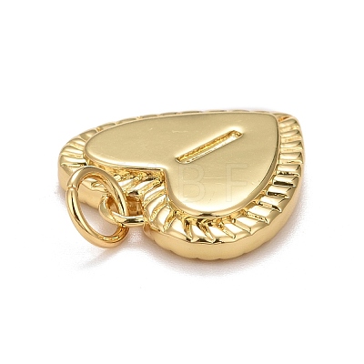 Rack Plating Real 18K Gold Plated Brass Pendants KK-E260-01G-I-1