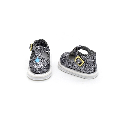 Star Pattern Cloth Doll Shoes PW-WG90864-13-1