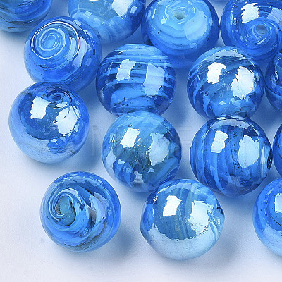 Handmade Lampwork Beads X-LAMP-S021-01-1