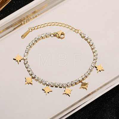 304 Stainless Steel Charm Bracelets WG4CBE1-01-1