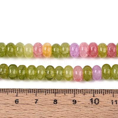 Glass Beads Strands GLAA-N059-5x8mm-21-1
