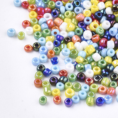 Opaque Glass Seed Beads SEED-S023-01C-M-1