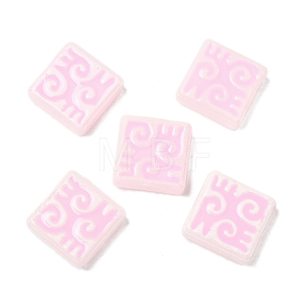 Dyed & Heated Baking Paint Glass Beads LAMP-D004-03F-1