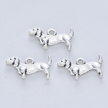 Tibetan Style Alloy Pendants TIBE-R316-071AS-RS-1