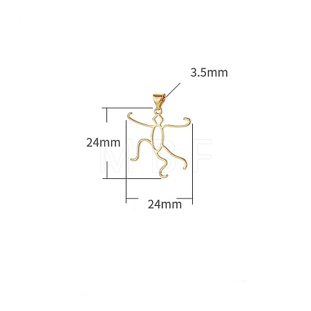 Brass Pendants Cabochon Setting PW-WG77390-02-1