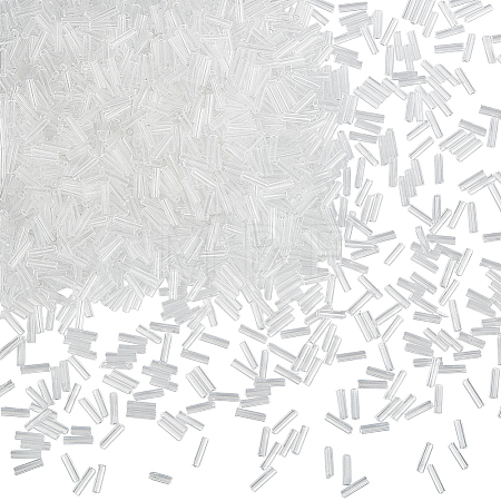 3000Pcs Glass Bugle Beads SEED-PA0001-87-1