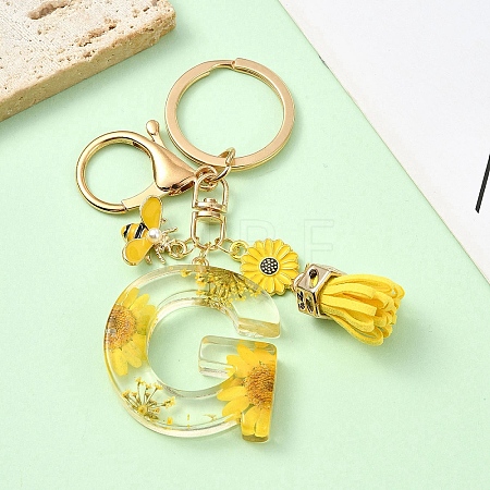 Resin & Alloy Enamel Keychain X1-KEYC-YW00134-07-1