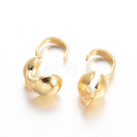 Brass Bead Tips KK-F371-88G-1