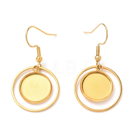 201 Stainless Steel Earring Hooks STAS-C030-27G-1