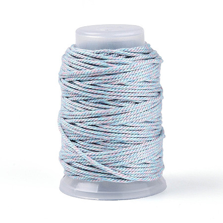 22M Two Tone Macrame Cotton Cord OCOR-T017-07F-1