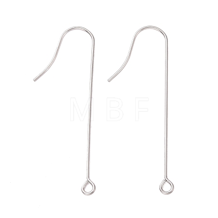 Tarnish Resistant 316 Surgical Stainless Steel Earring Hooks STAS-E027-02A-P-1