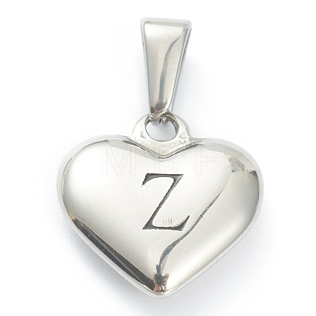 304 Stainless Steel Pendants STAS-P278-01Z-P-1