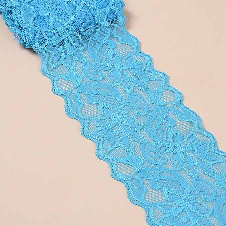 Elastic Lace Trim OCOR-WH0024-A25-1