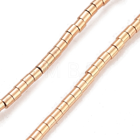 Synthetic Non-magnetic Hematite Beads Strands G-P545-M01-01C-1