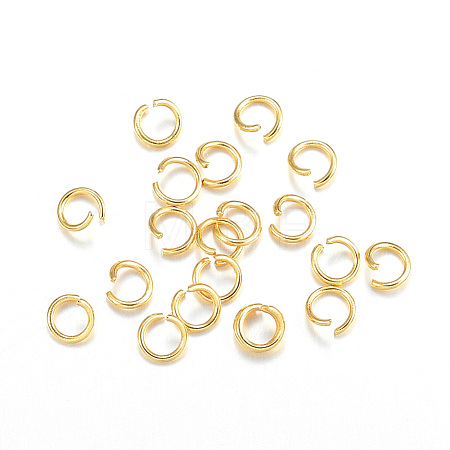 304 Stainless Steel Open Jump Rings STAS-F084-27G-1