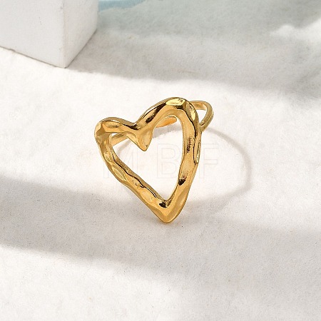 304 Stainless Steel Finger Rings for Women RJEW-Z110-06G-01-1