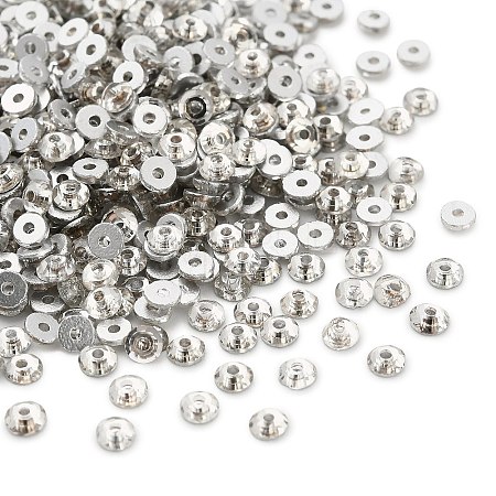 Faceted Transparent Glass Beads GLAA-P075-01A-01-1