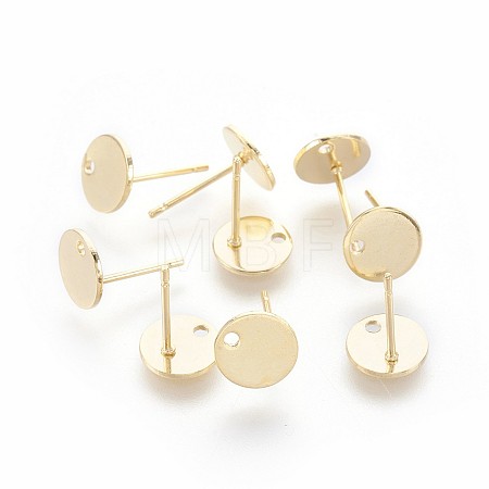 304 Stainless Steel Stud Earring Findings X-STAS-P221-14G-1