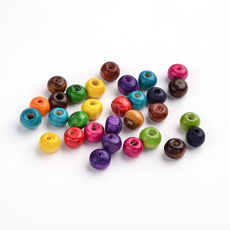 Natural Wood Beads TB092MY-1