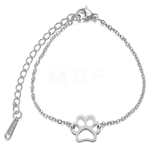 201 Stainless Steel Link Bracelets STAS-T040-JN020-1-1
