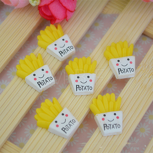 Opaque Resin Imitation Food Decoden Cabochons SMFA-PW0001-67-1