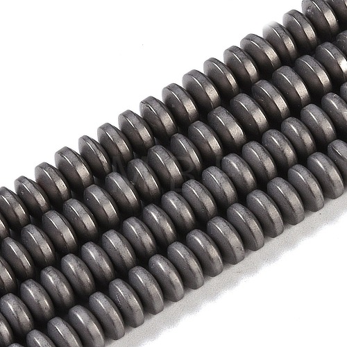 Electroplated Synthetic Non-magnetic Hematite Beads Strands G-E618-08G-1