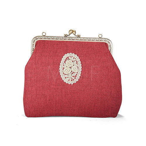 SHEGRACE Cotton and Linen Women Evening Bag JBG007A-01-1