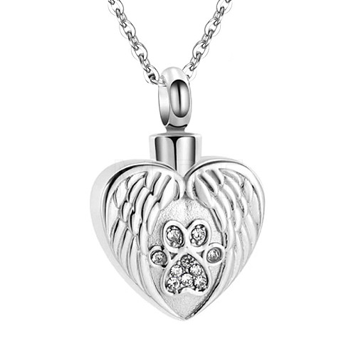 Stainless Steel Pendant Necklaces PW-WG41383-04-1