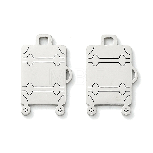 Non-Tarnish 201 Stainless Steel Pendants X-STAS-U003-23P-1