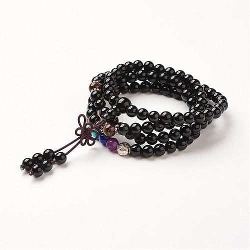 Yoga Chakra Jewelry BJEW-G554-05D-1