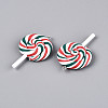 Handmade Polymer Clay Pendants CLAY-N013-30B-02-3