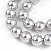 Baking Painted Pearlized Glass Pearl Bead Strands HY-N002-8mm-A03-4